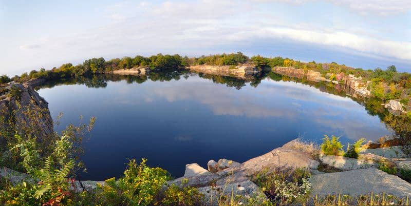 The open horizon off Halibut Point, Rockport