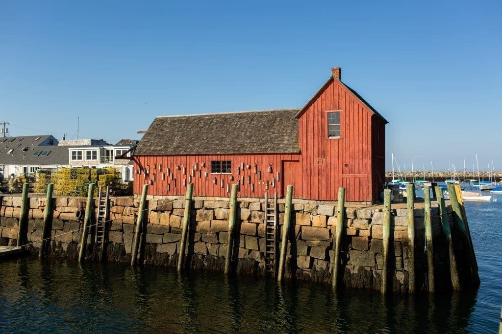 Motif No. 1 at Rockport harbor